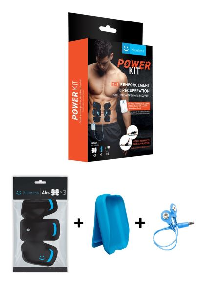 Bluetens Abs-Kit (Abs Bluepack + Beltclip + Snapkabel)